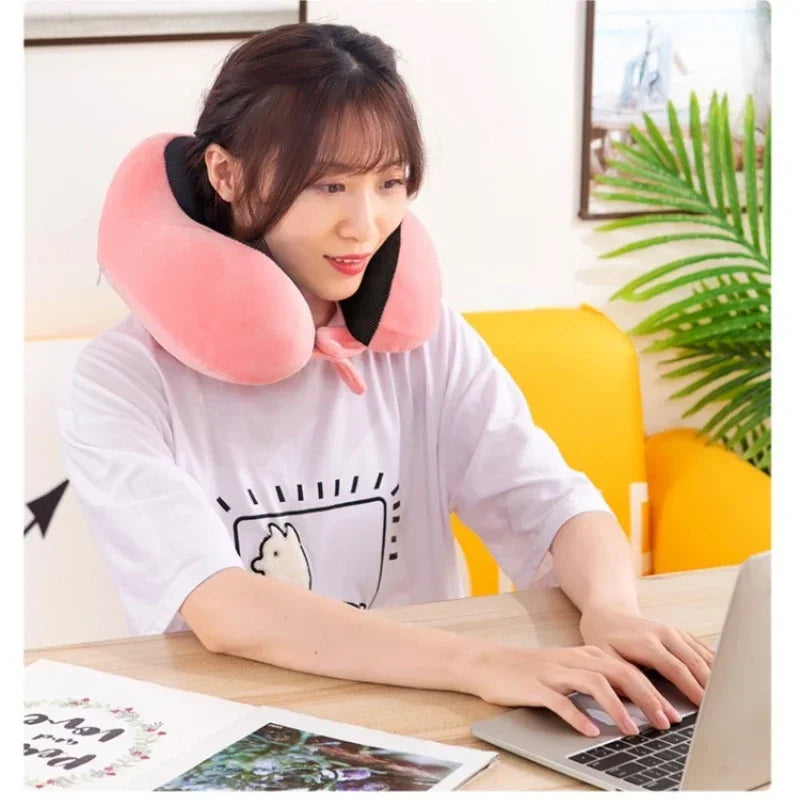 U Shaped Memory Foam Neck Pillow