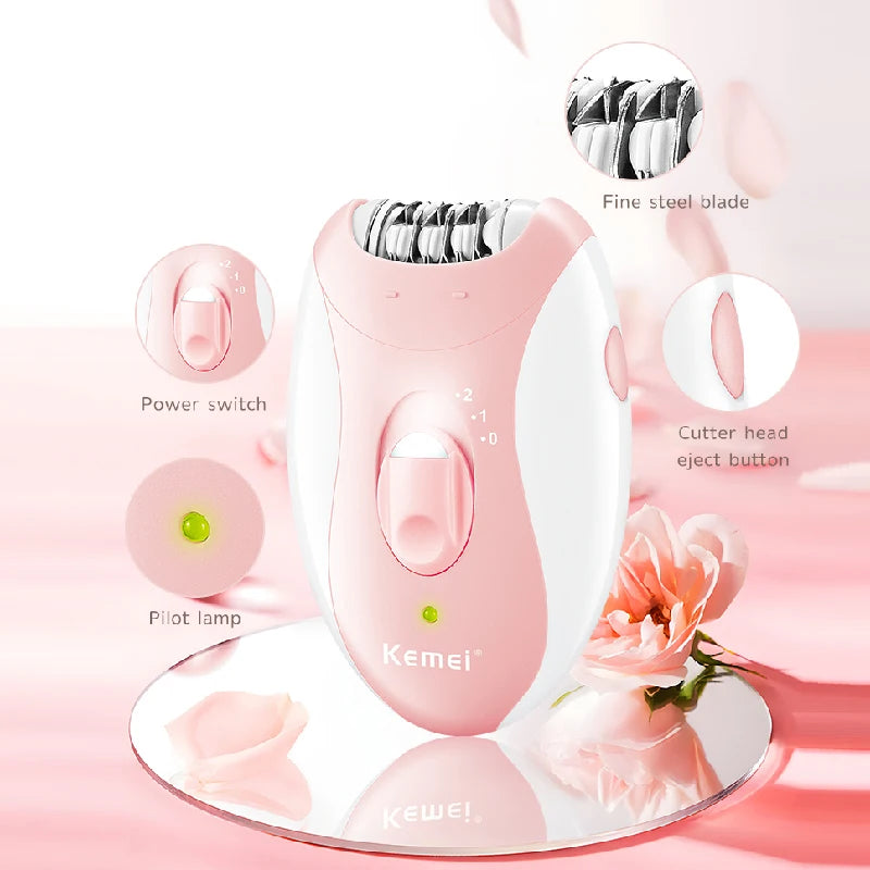 Rechargeable Women Epilator Electric Hair Remover